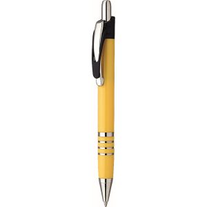 5062GIALLO               -PENNA PLASTICA PART.SILVER GIALLO